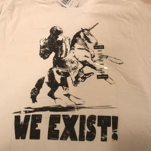 We Exist Tee Men’s Sz L